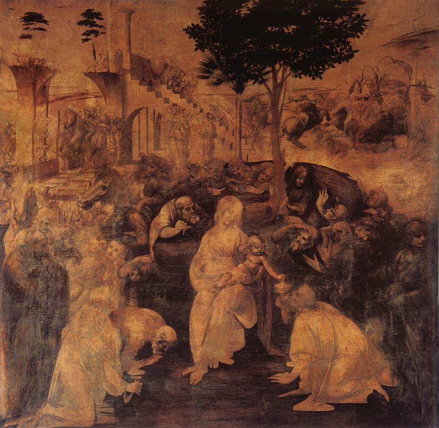 The adoration of the Konige